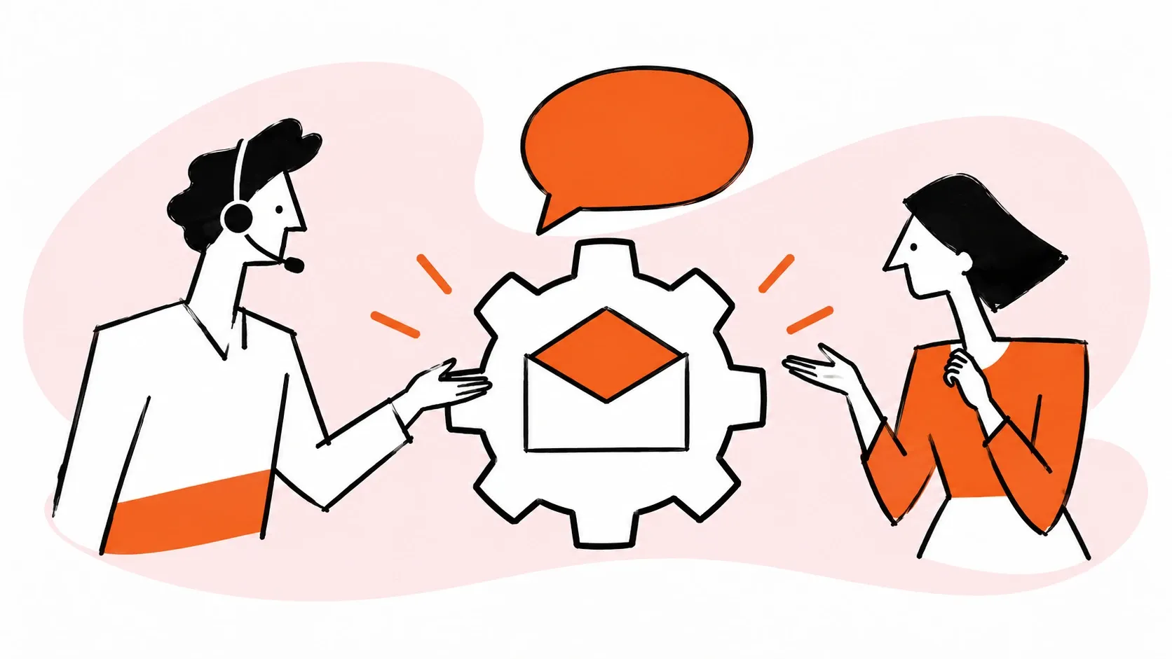 Technology connects customers with helpful support.