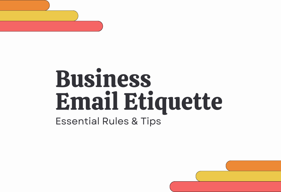 email etiquette images