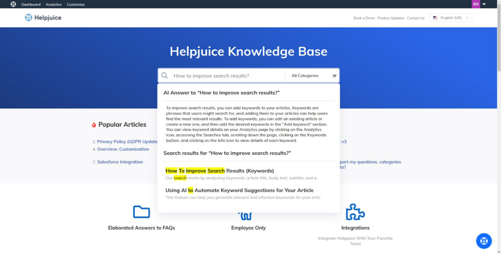 Knowledge base software.